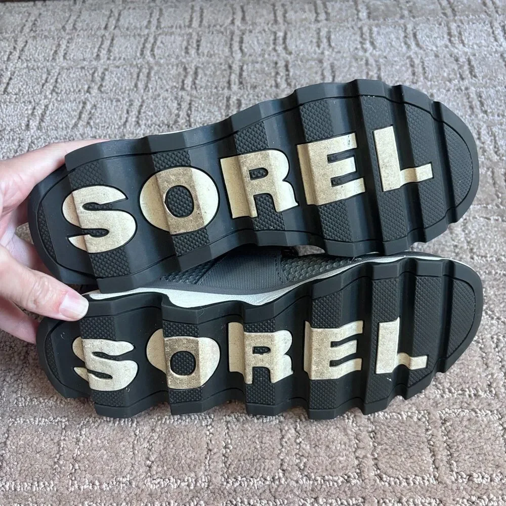 Sorel Kinetic Sneakers Women’s Size 7.5 Gray Athletic Sport Hiking Adjustable